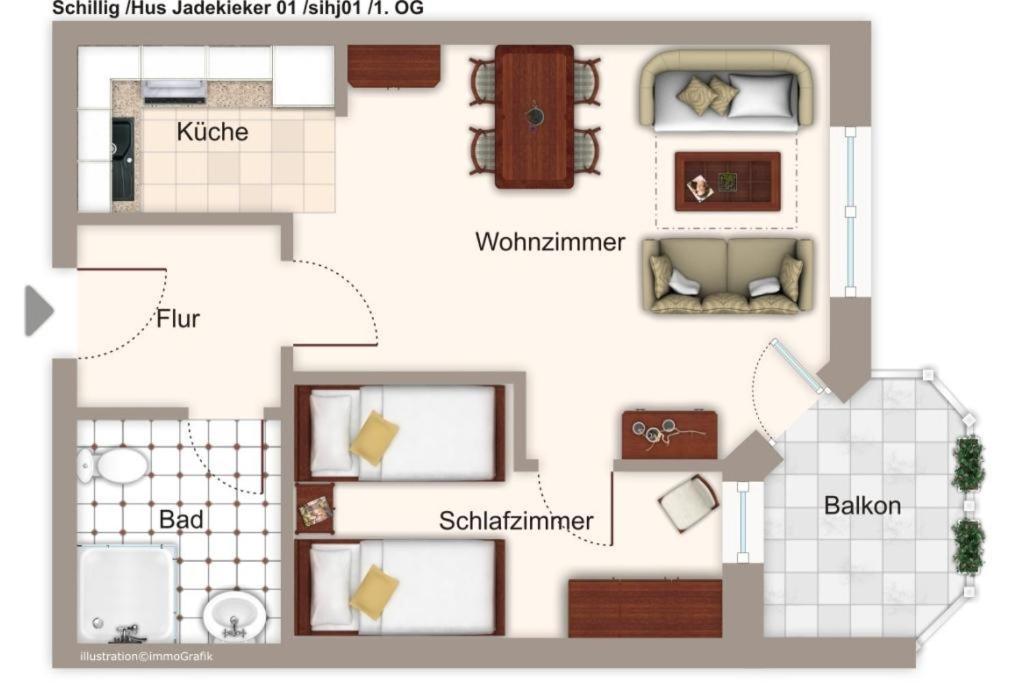 Hus Jadekieker Hus Jadekieker 01 Apartment Schillig Luaran gambar